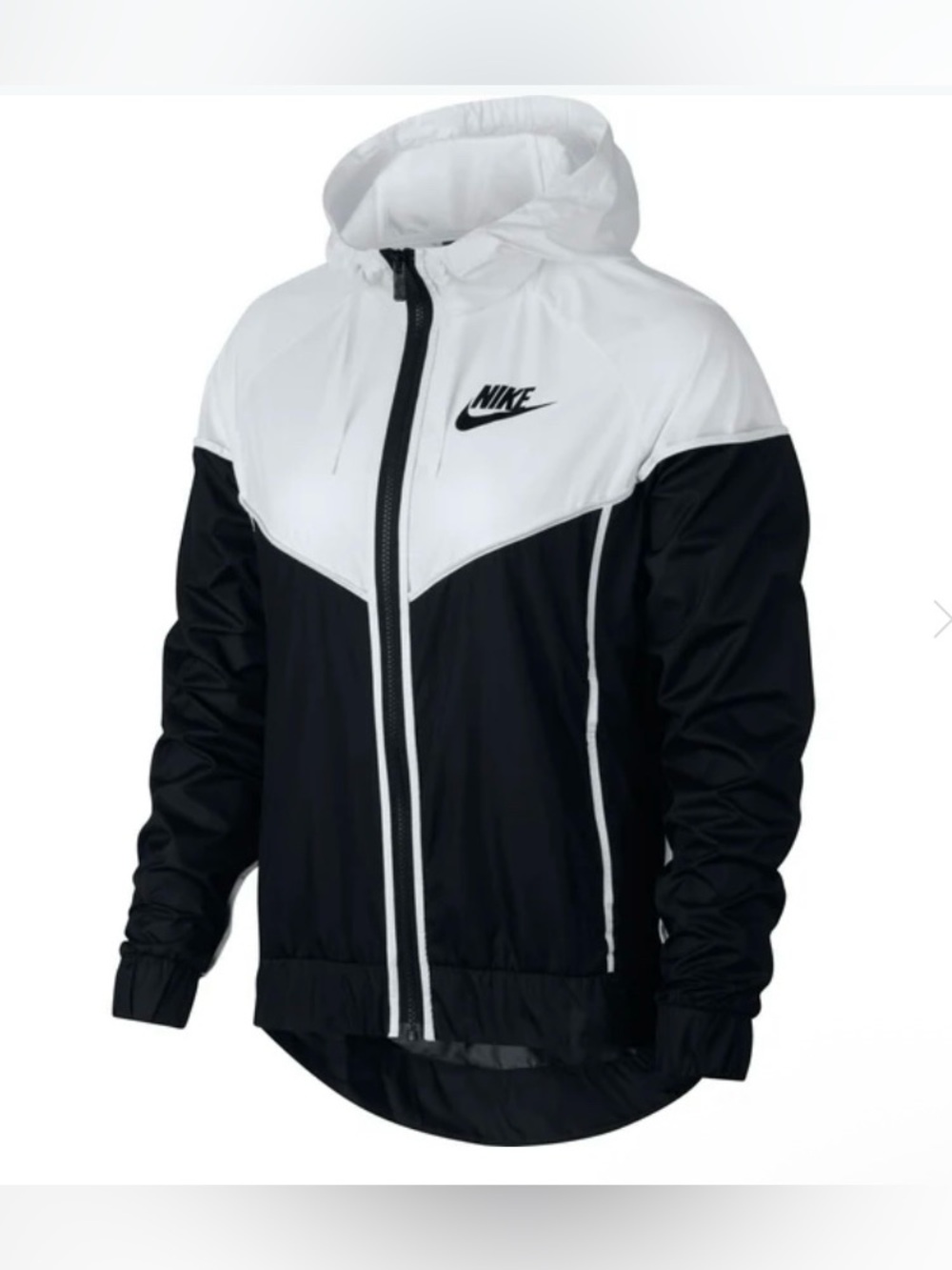 Nike Sportswear Windrunner Windbreaker White-Black